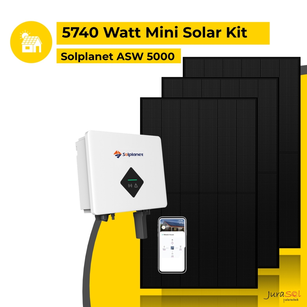 5880 Watt Plug & Save Paket Exiom Solar, Solplanet